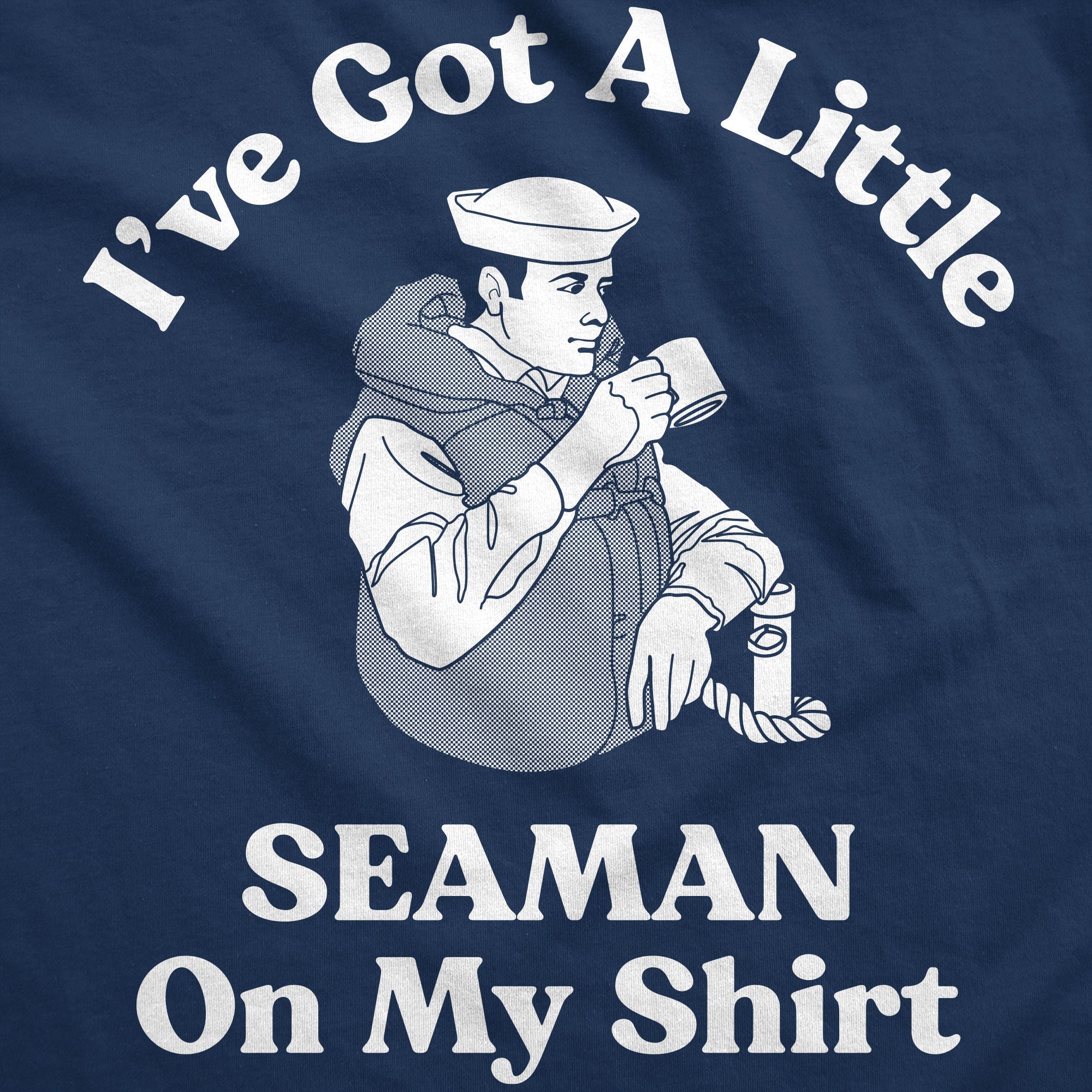 Ive Got A Little Seaman On My Shirt Men's Tank Top