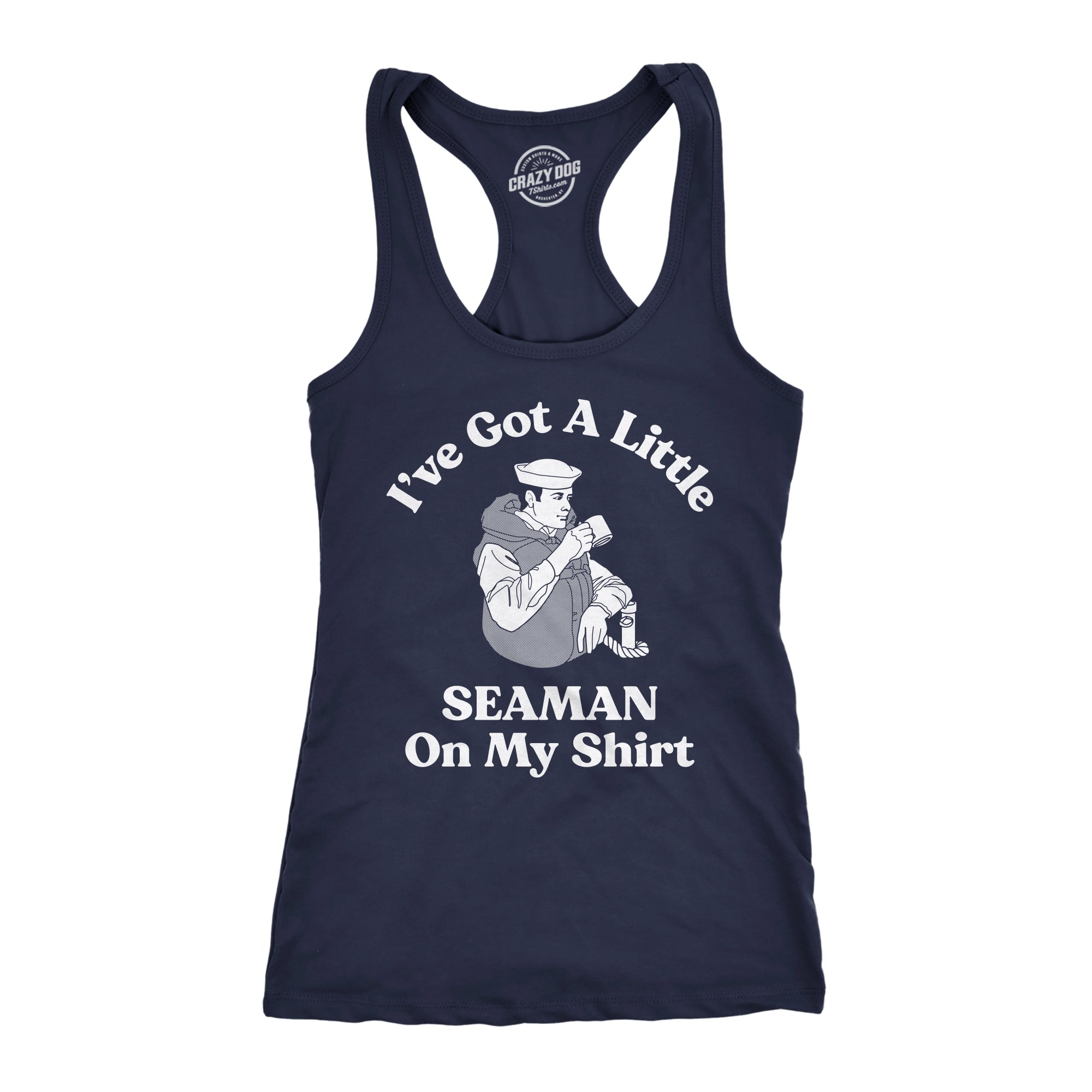 Ive Got A Little Seaman On My Shirt Women's Tank Top