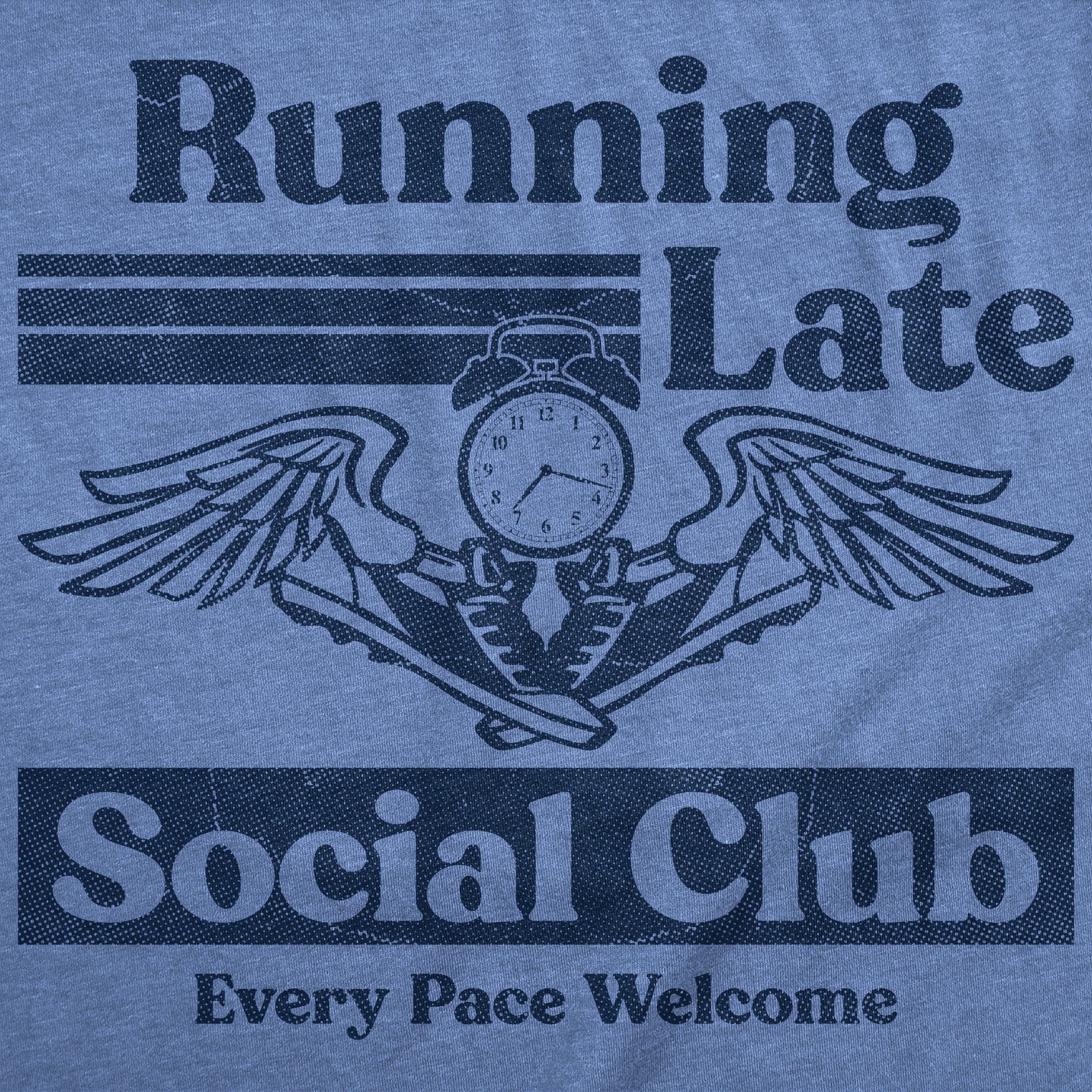 Running Late Social Club Men's T Shirt