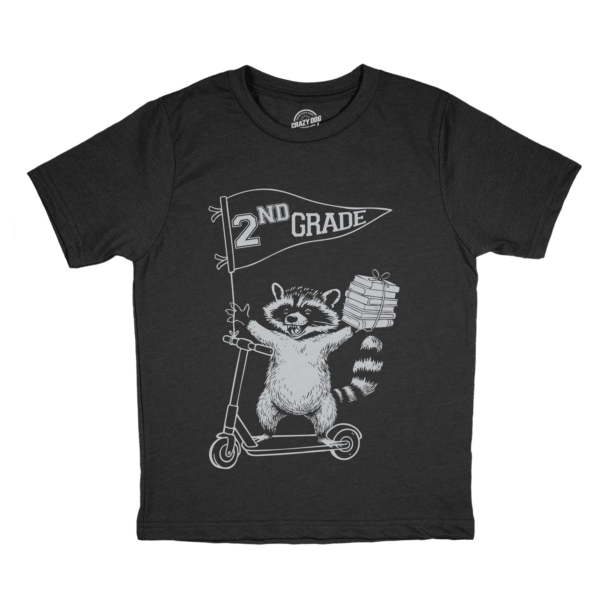 2nd Grade Raccoon Youth T Shirt