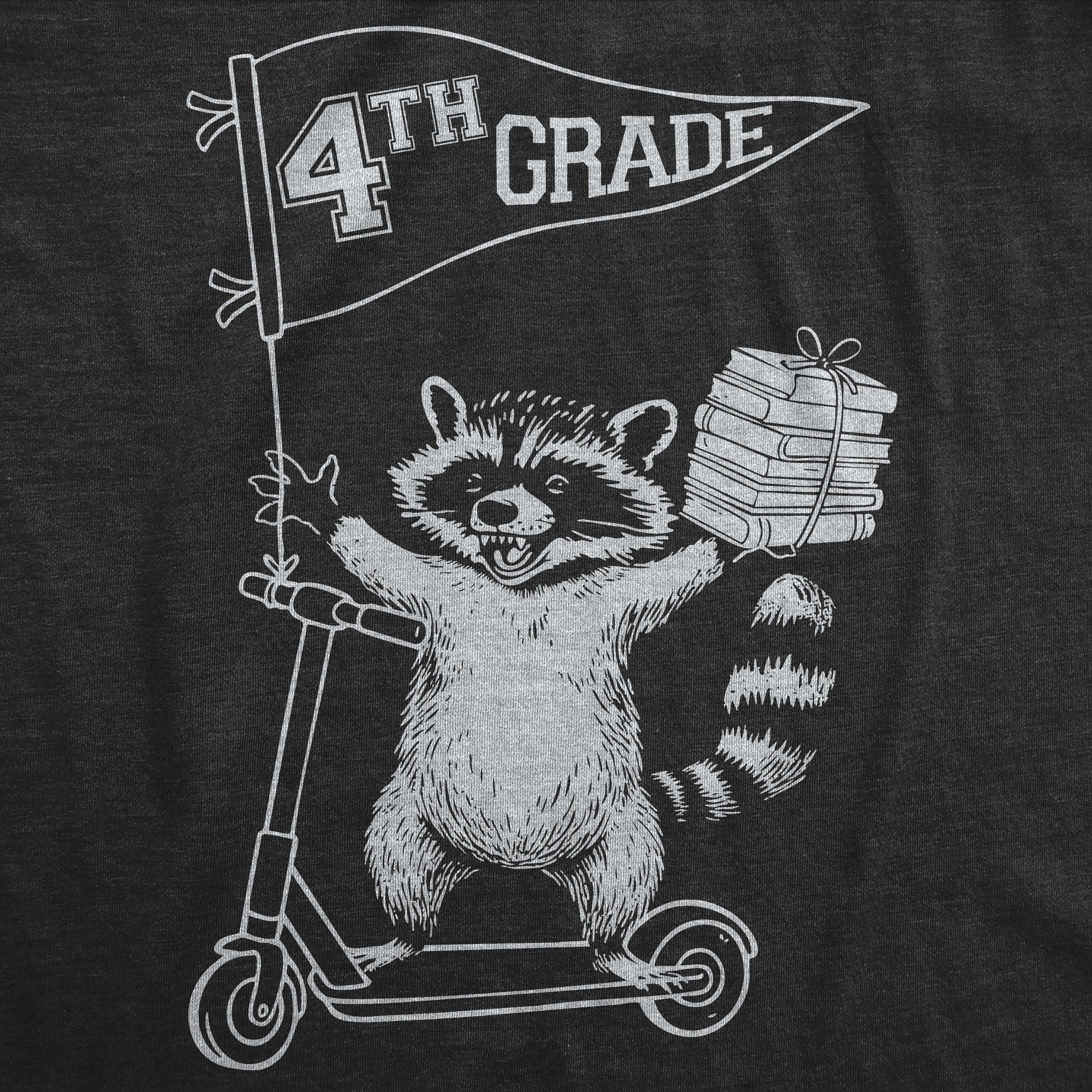 4th Grade Raccoon Youth T Shirt