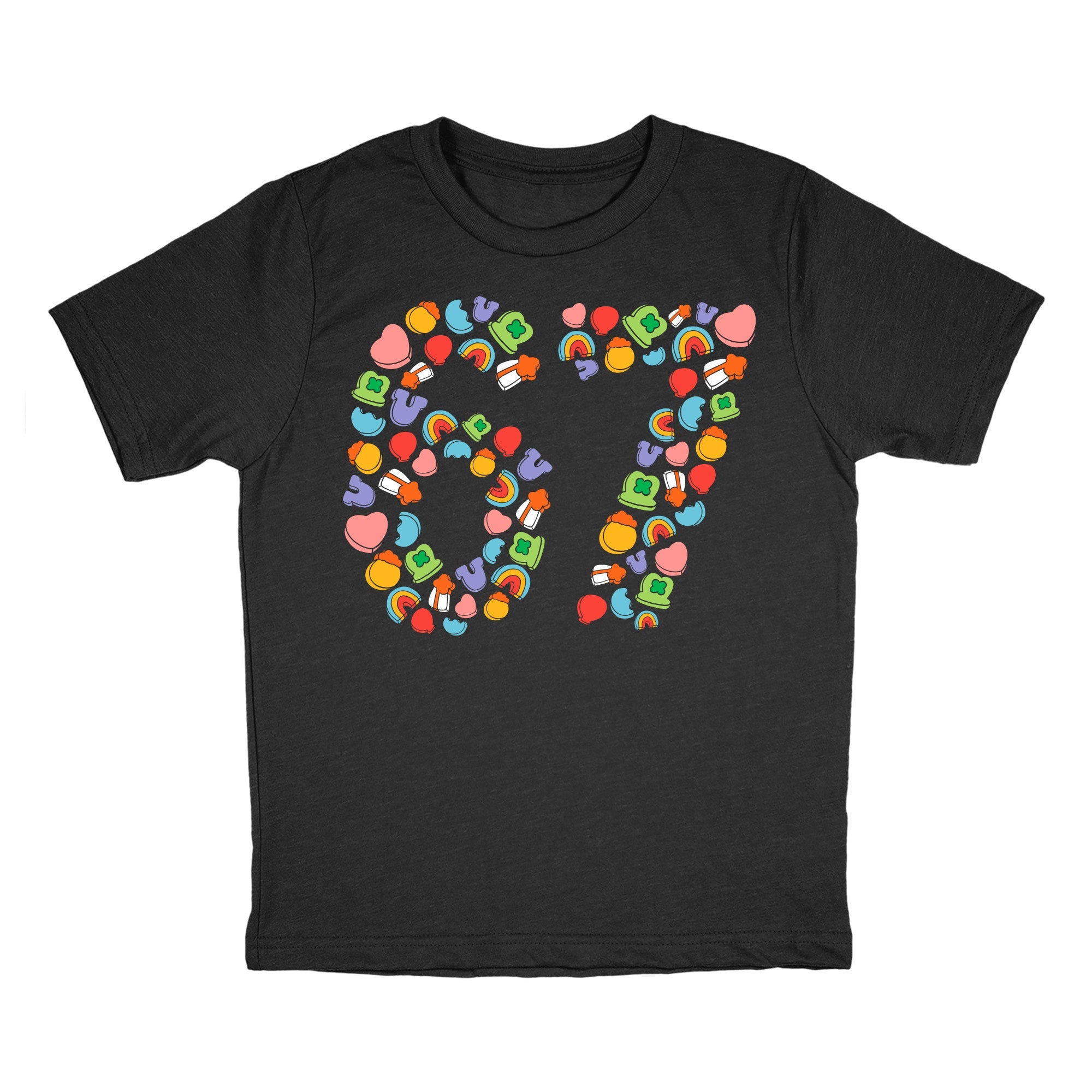 6 7 Lucky Charms Youth T Shirt