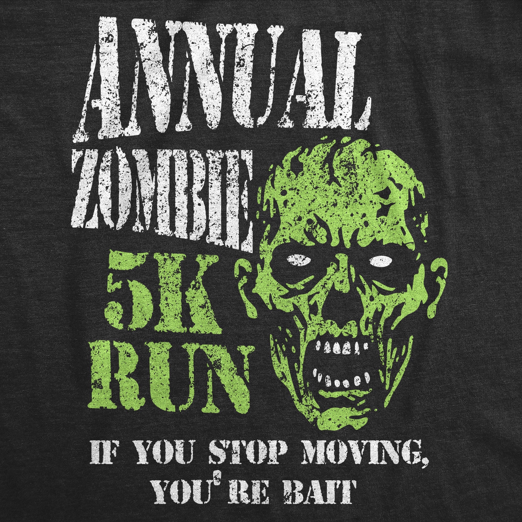 Annual Zombie 5k Run Men's T Shirt