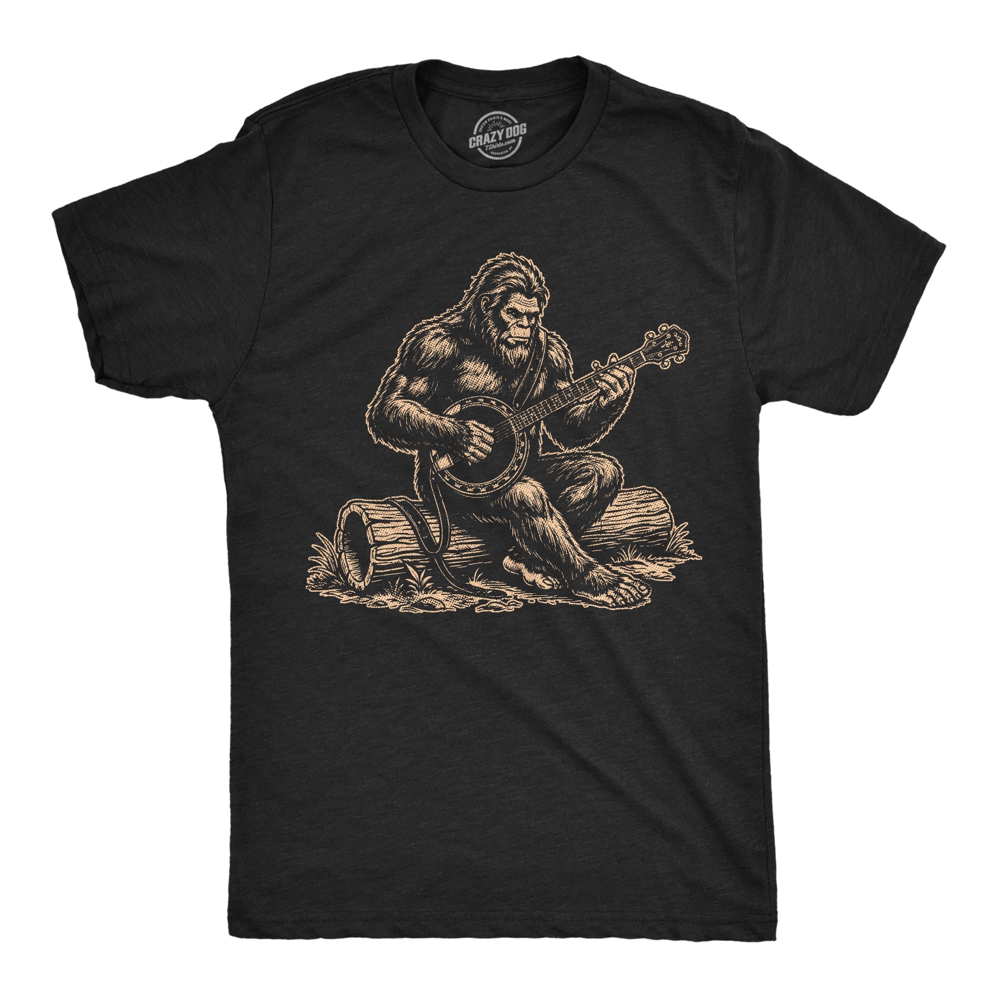 Banjo Bigfoot Men's T Shirt