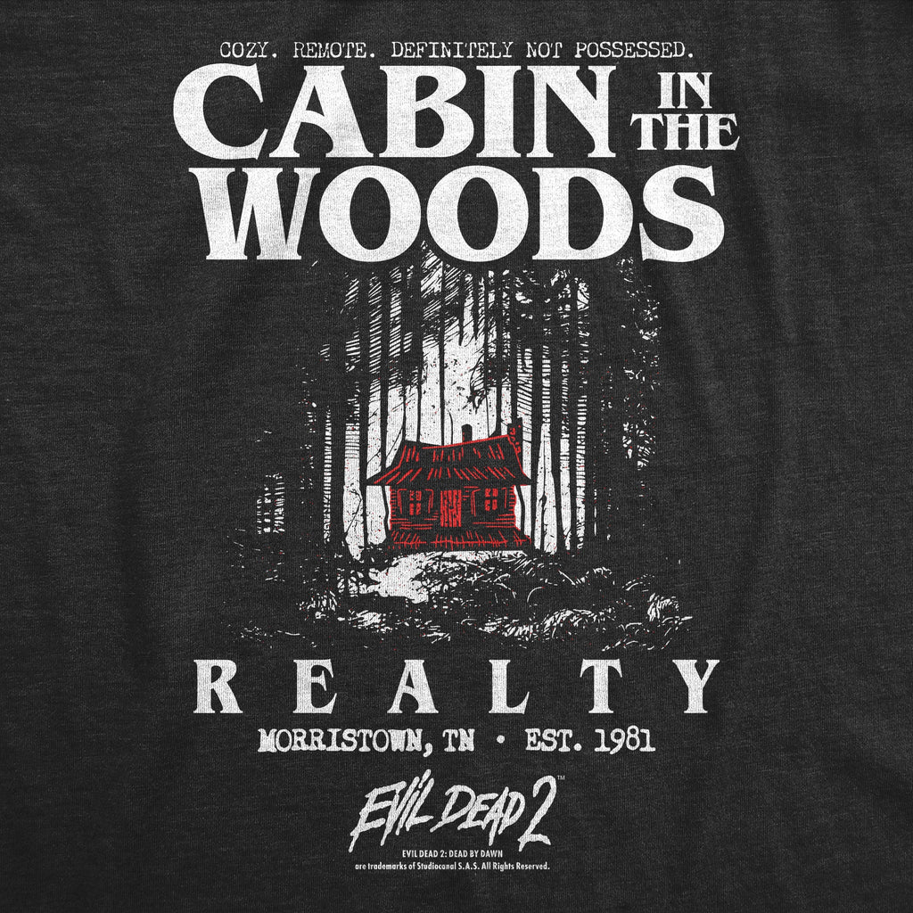 Cabin In The Woods Realty Women's T Shirt