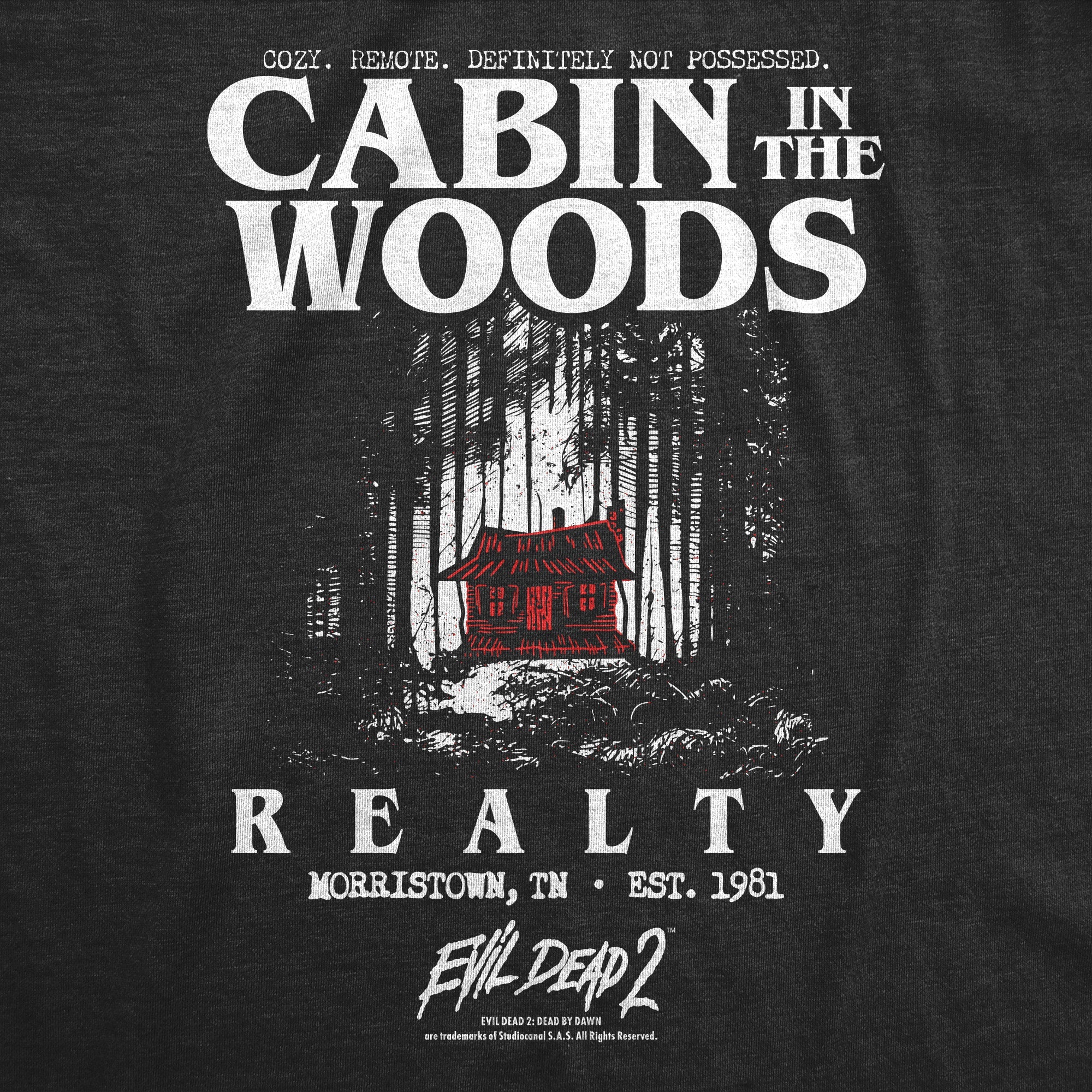 Cabin In The Woods Realty Men's T Shirt