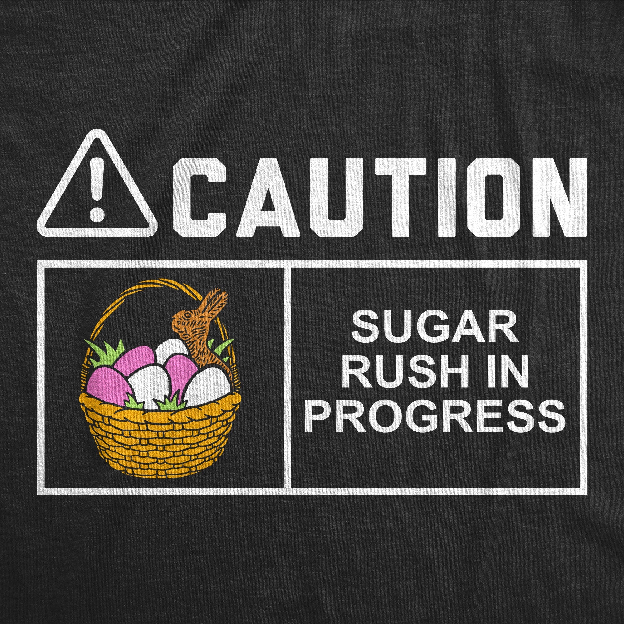 Caution Sugar Rush In Progress Youth T Shirt