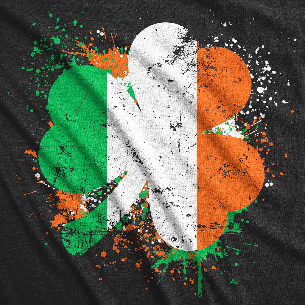 Irish Flag Clover Men's T Shirt