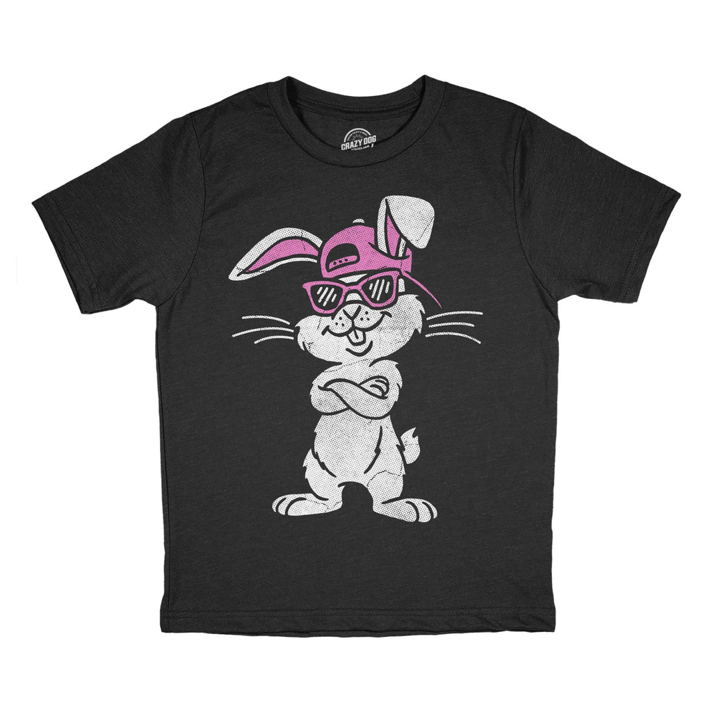 Cool Bunny Sunglasses Youth T Shirt