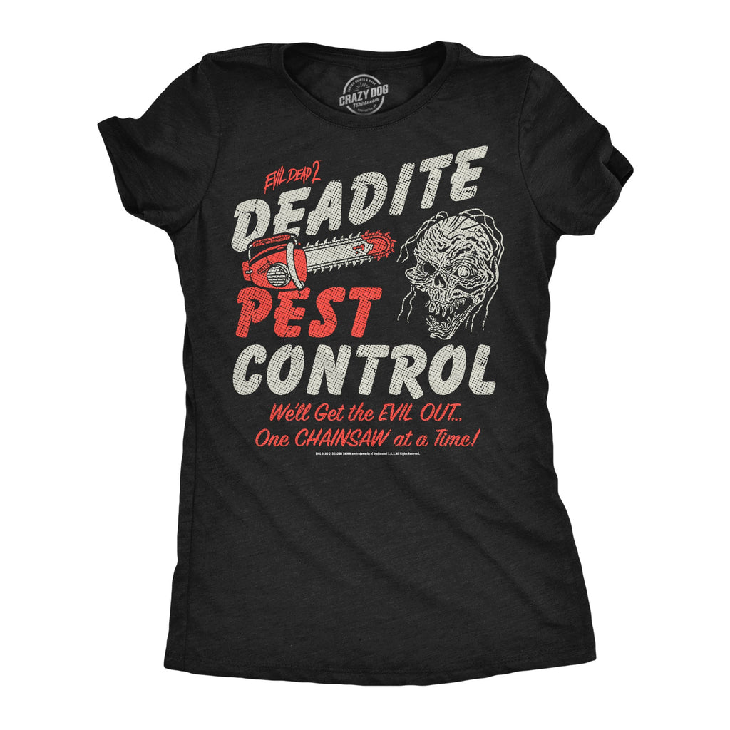 Deadite Pest Control Women's T Shirt