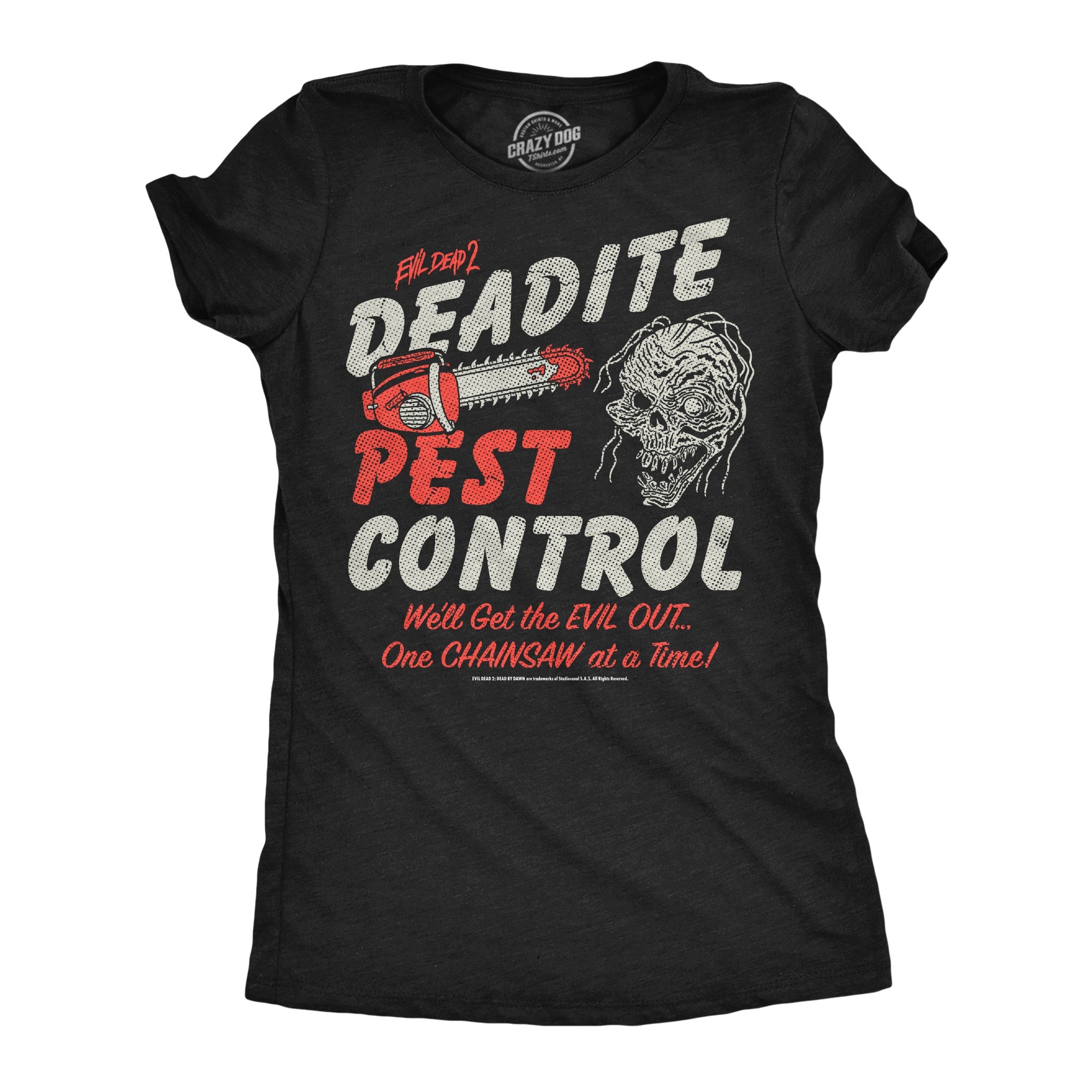 Deadite Pest Control Women's T Shirt