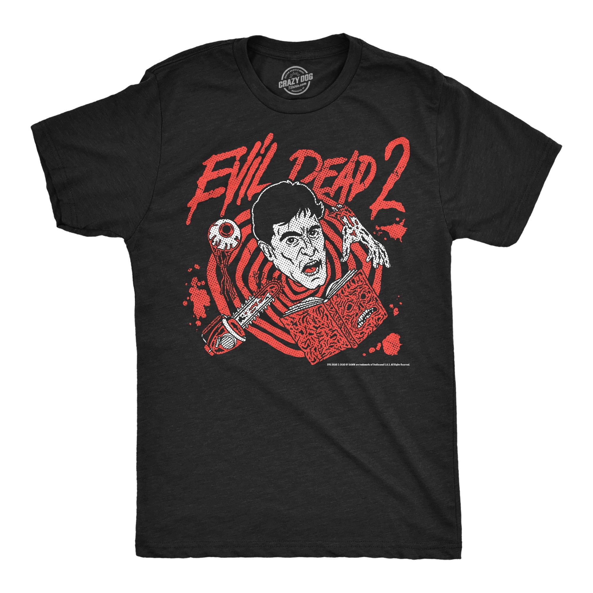 Evil Dead 2 Spiral Men's T Shirt
