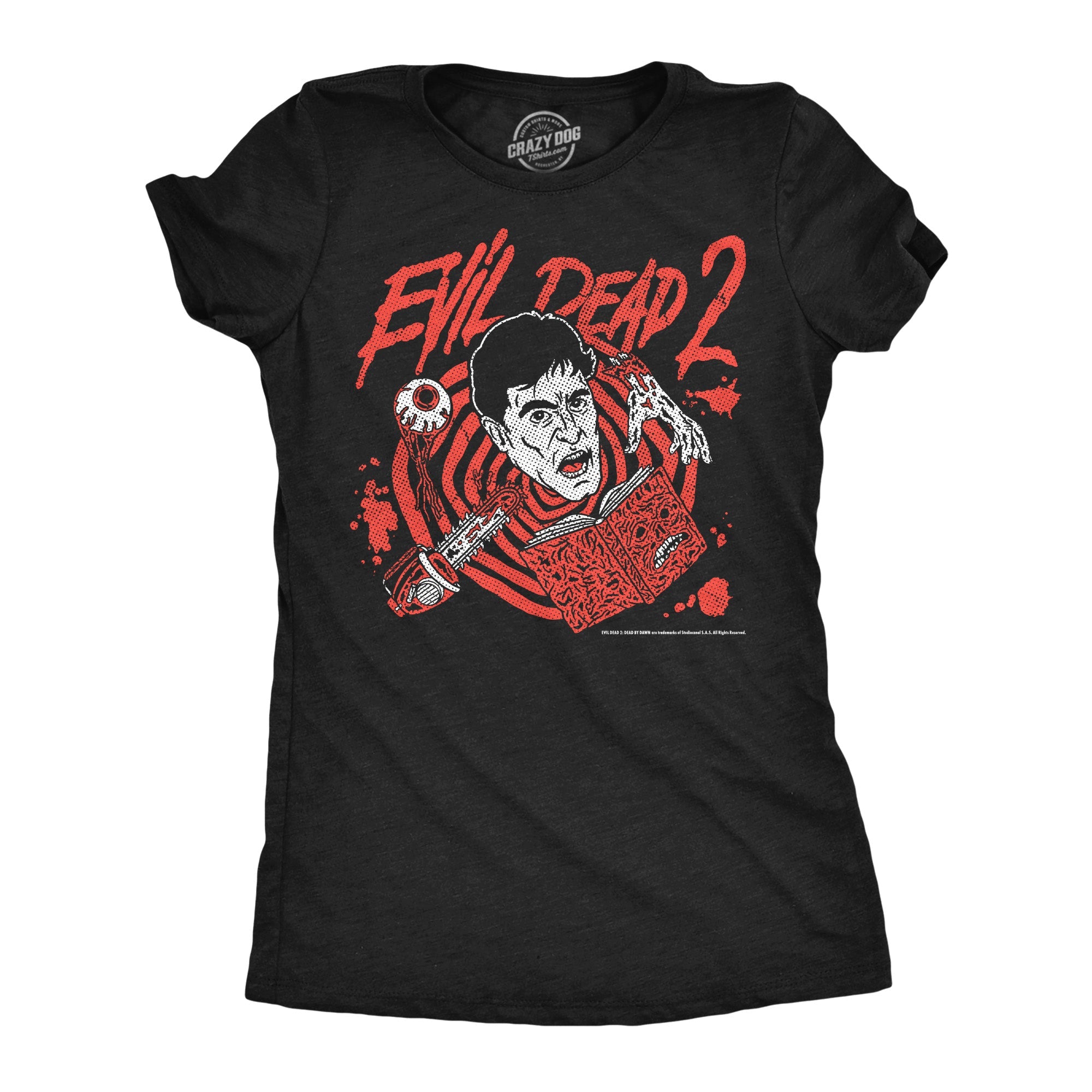 Evil Dead 2 Spiral Women's T Shirt