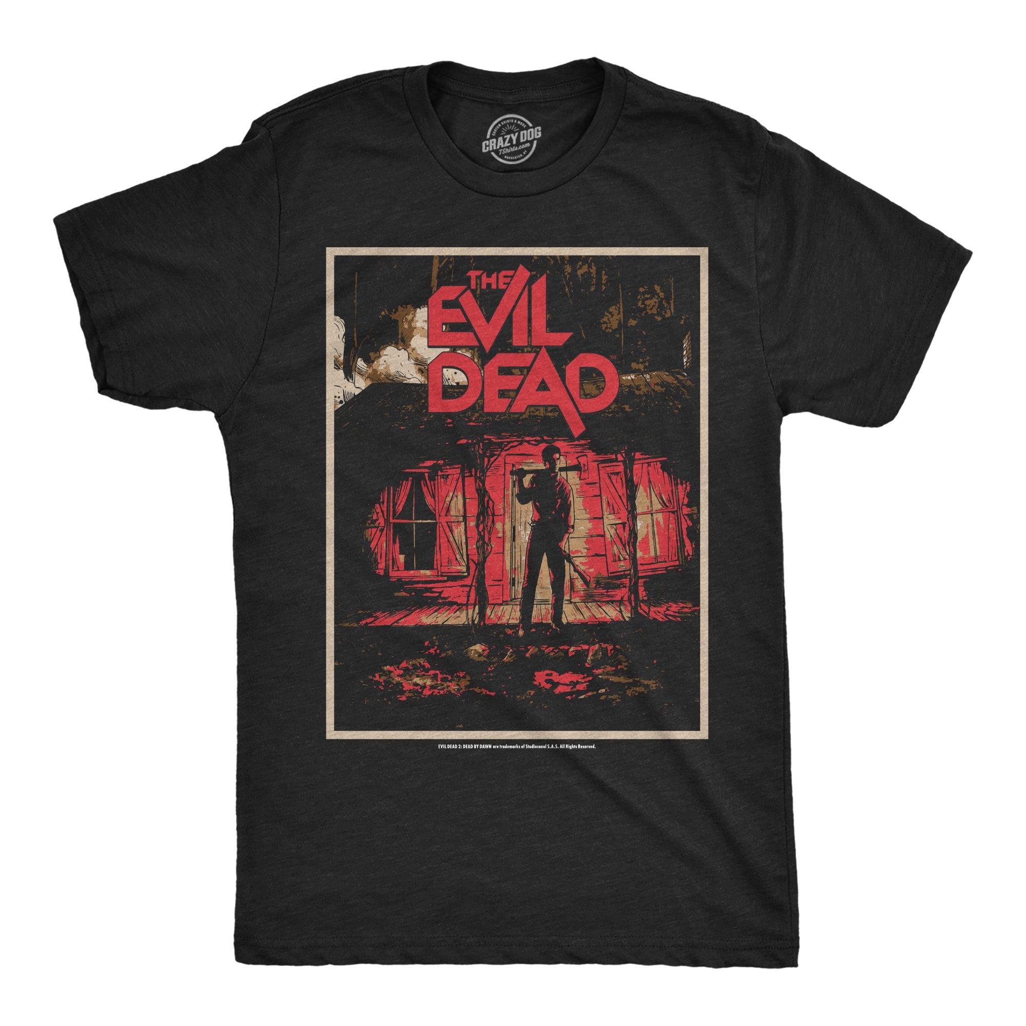 Evil Dead Cabin Final Men's T Shirt