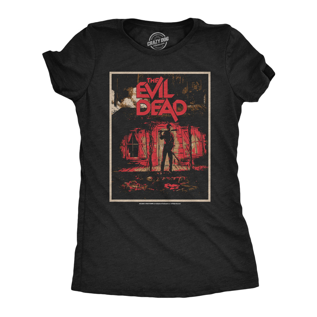 Evil Dead Cabin Final Women's T Shirt