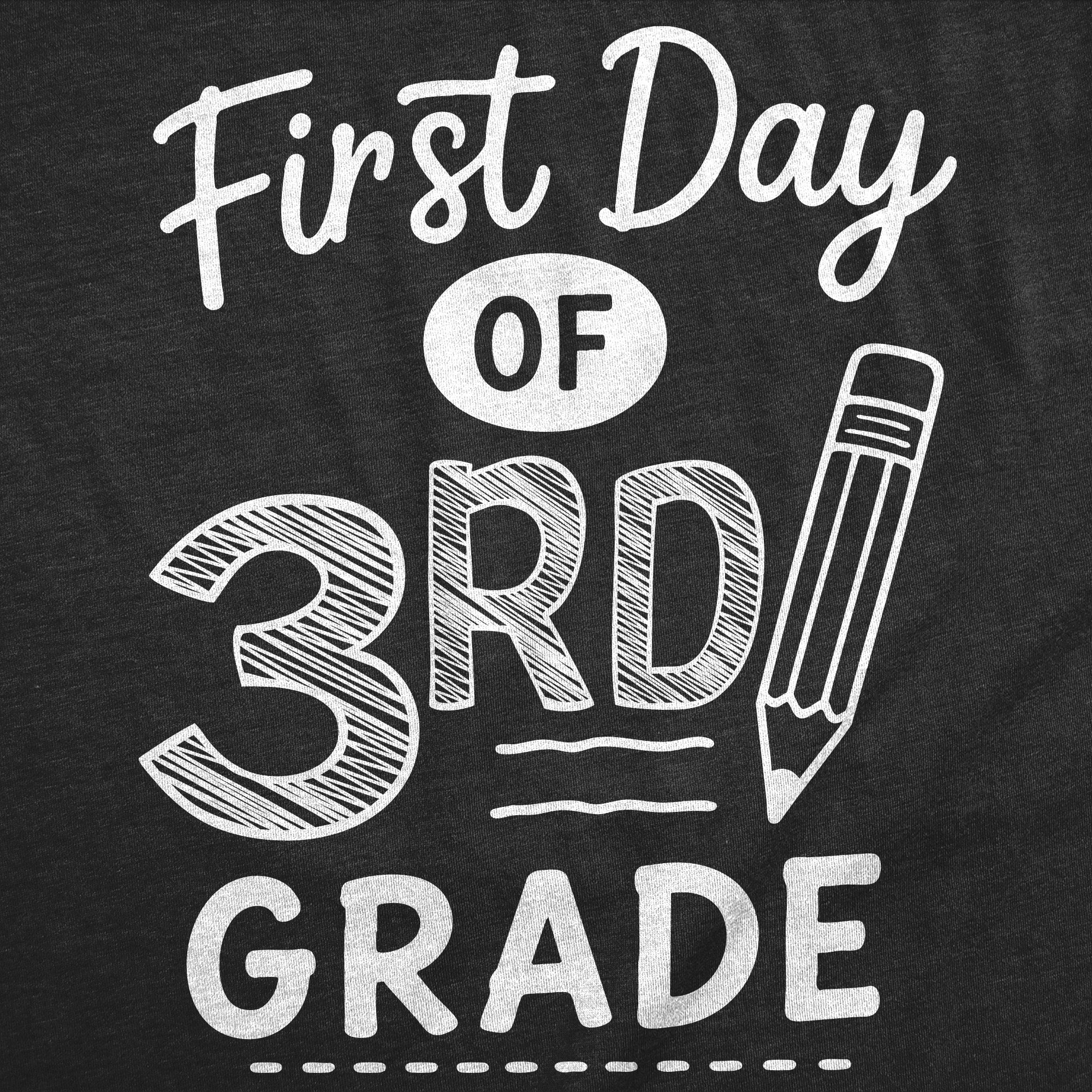 First Day Of 3rd Grade Youth T Shirt