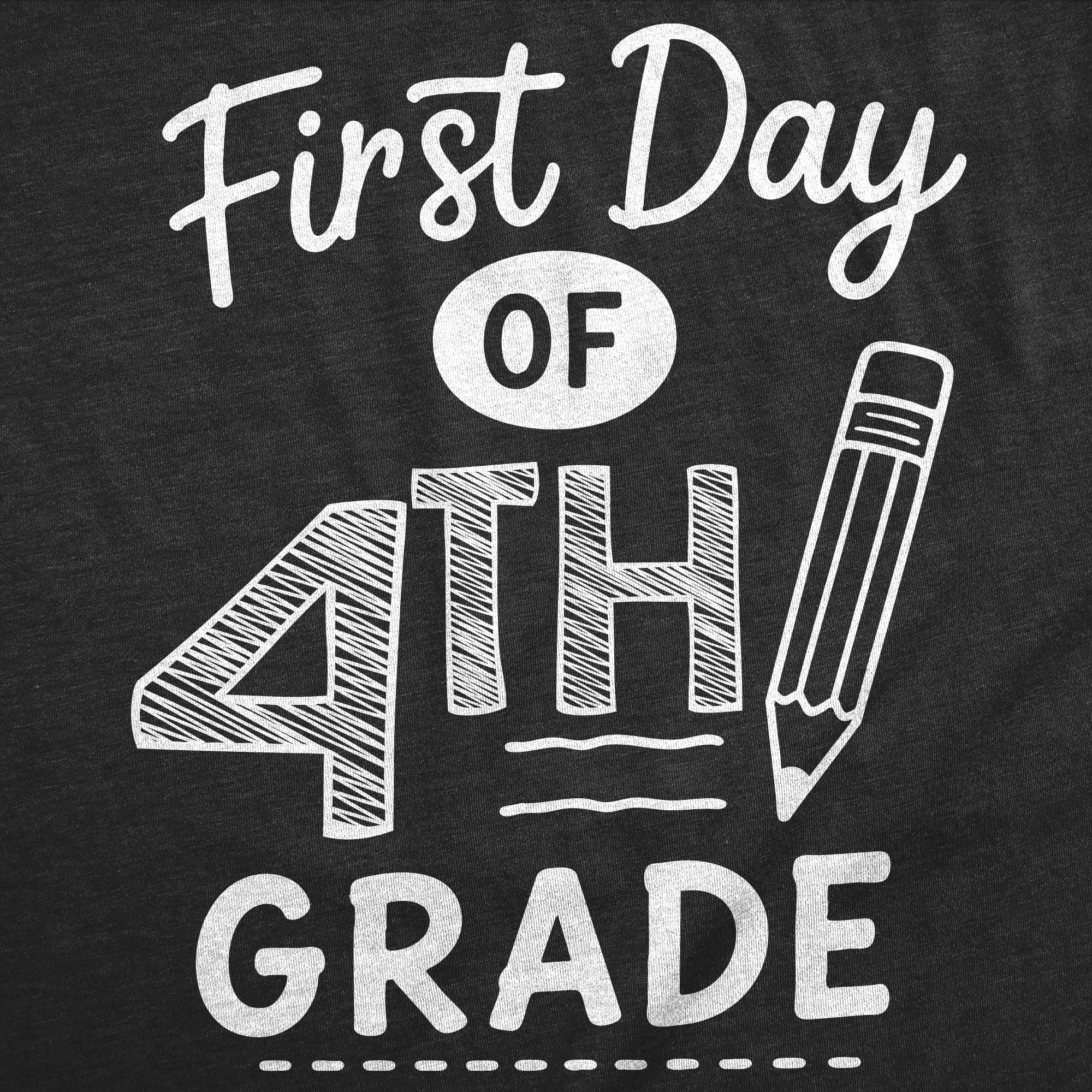 First Day Of 4th Grade Youth T Shirt