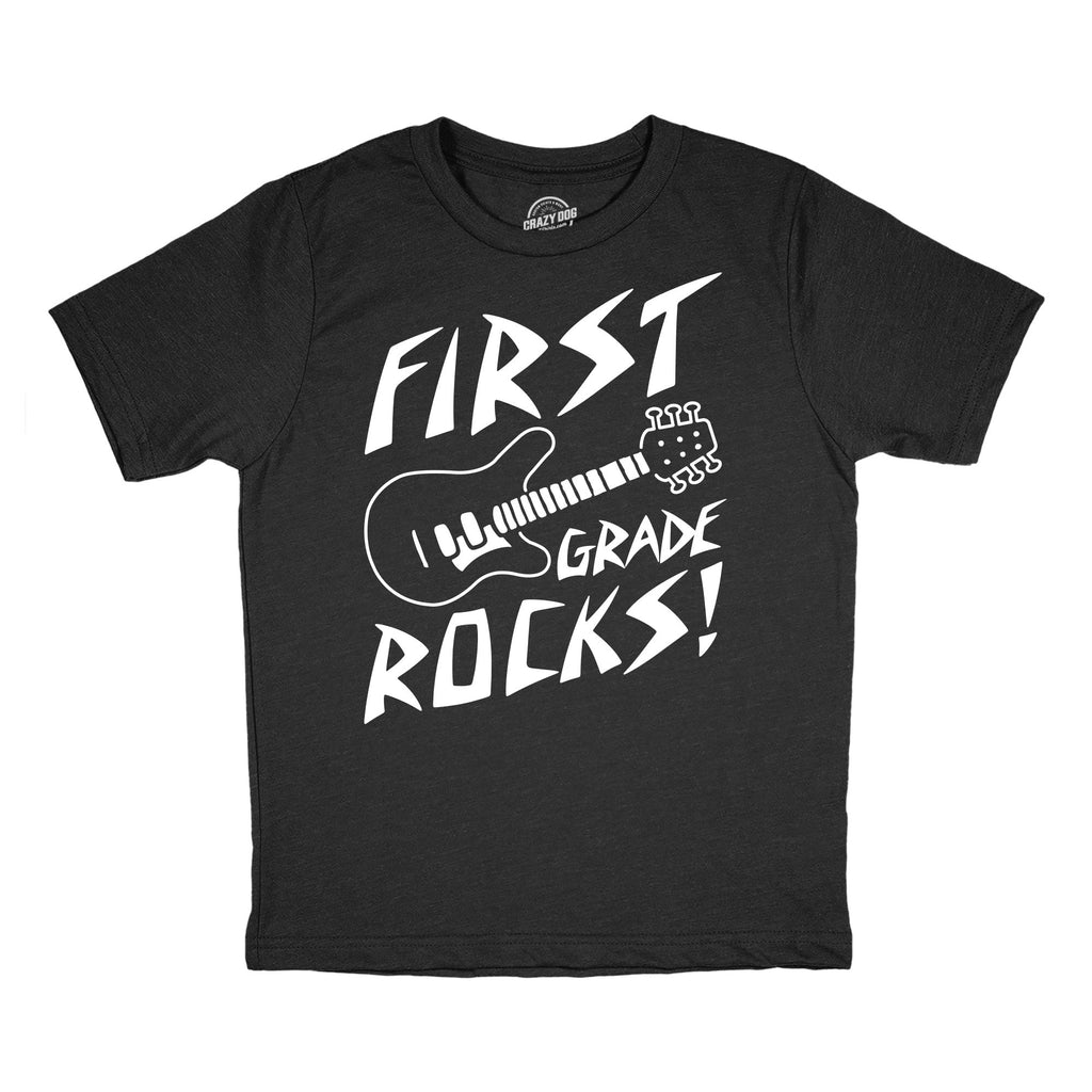 First Grade Rocks Youth T Shirt