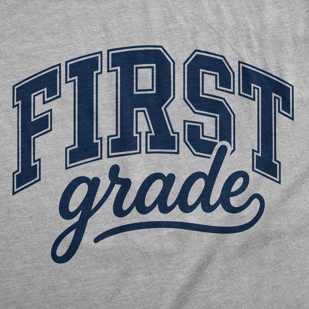1st Grade Varsity Letters Youth T Shirt