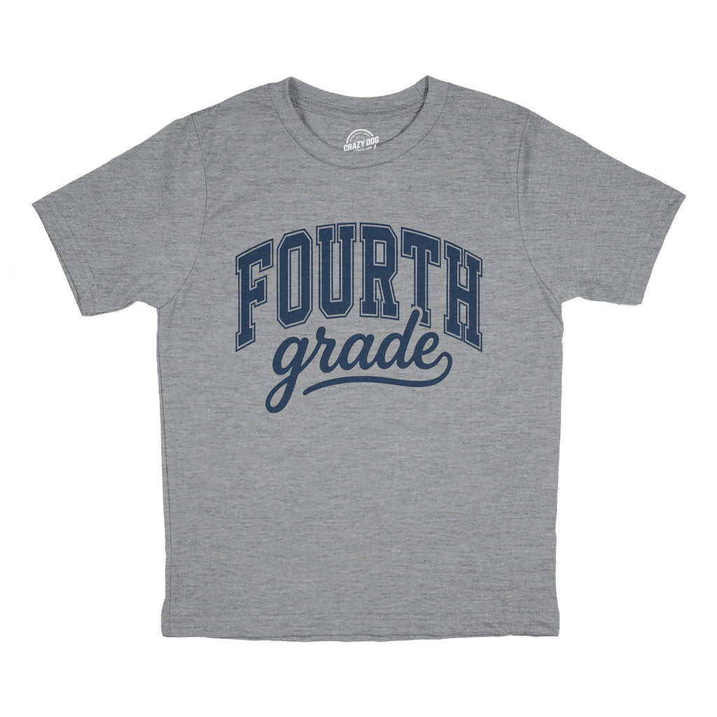 4th Grade Varsity Letters Youth T Shirt