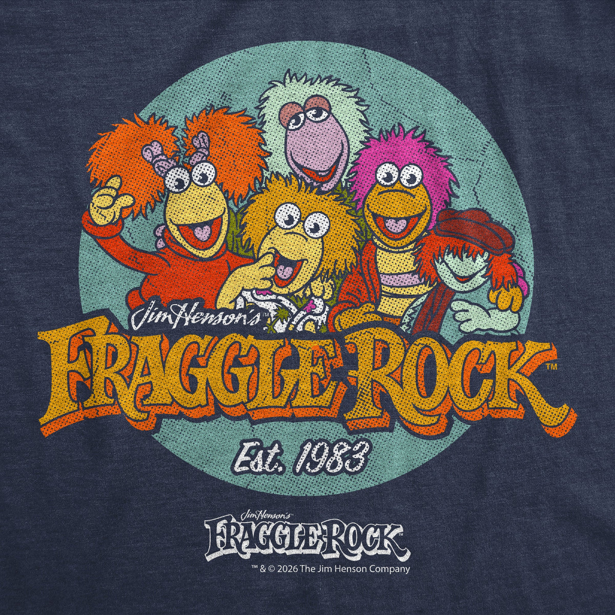 Fraggle Rock Logo Men's T Shirt