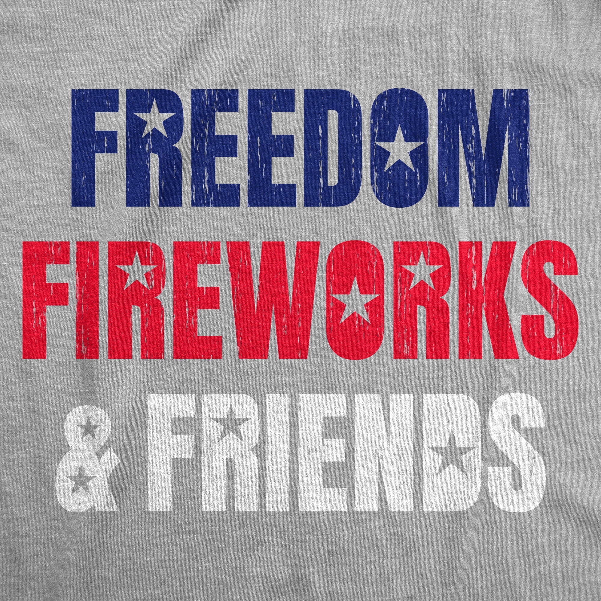 Freedom Fireworks And Friends Men's T Shirt