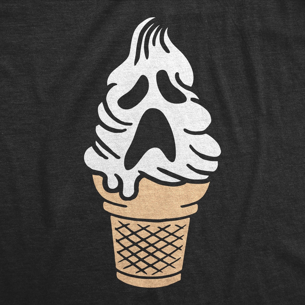 Ghost Ice Cream Cone Women's T Shirt
