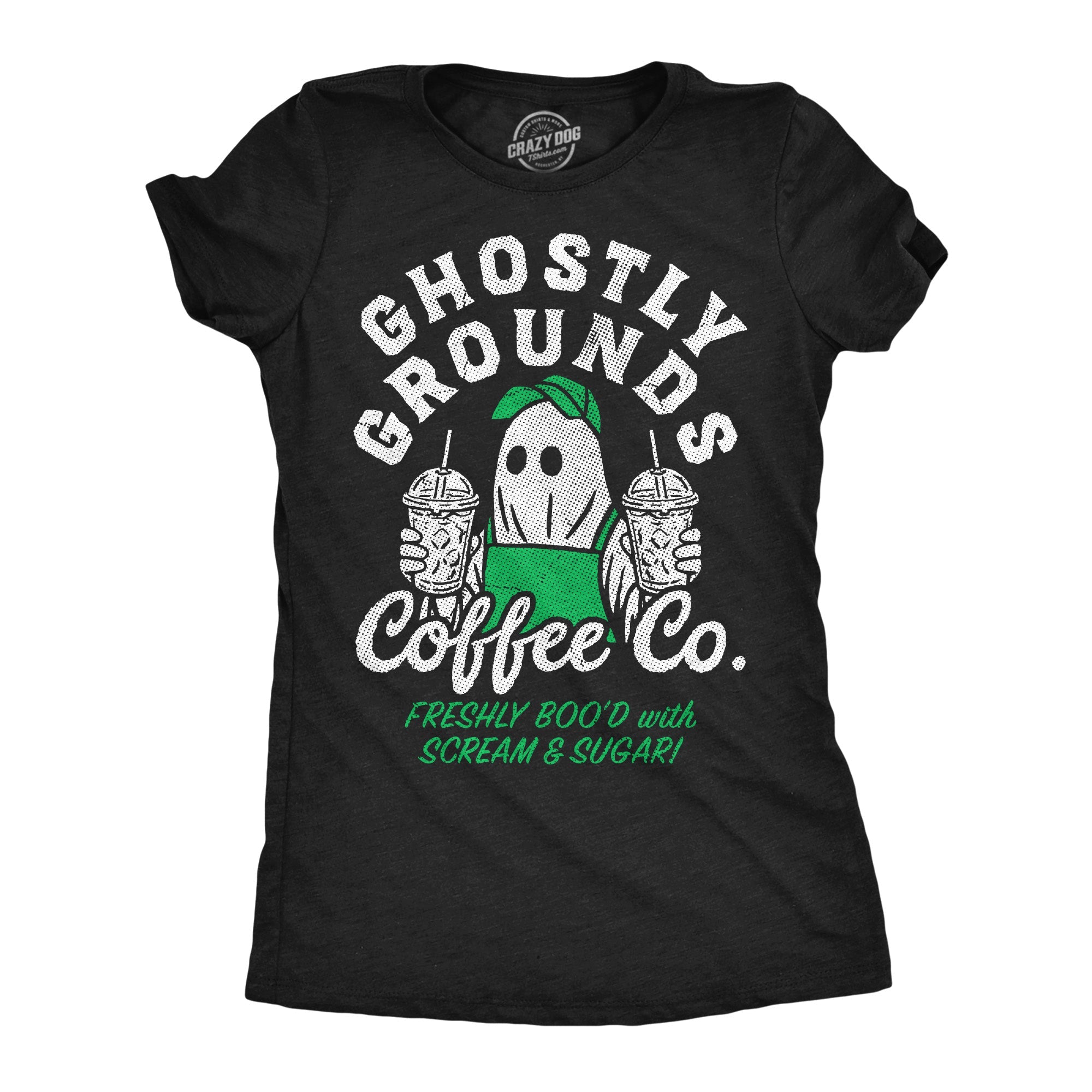 Ghostly Grounds Coffee Co Women's T Shirt