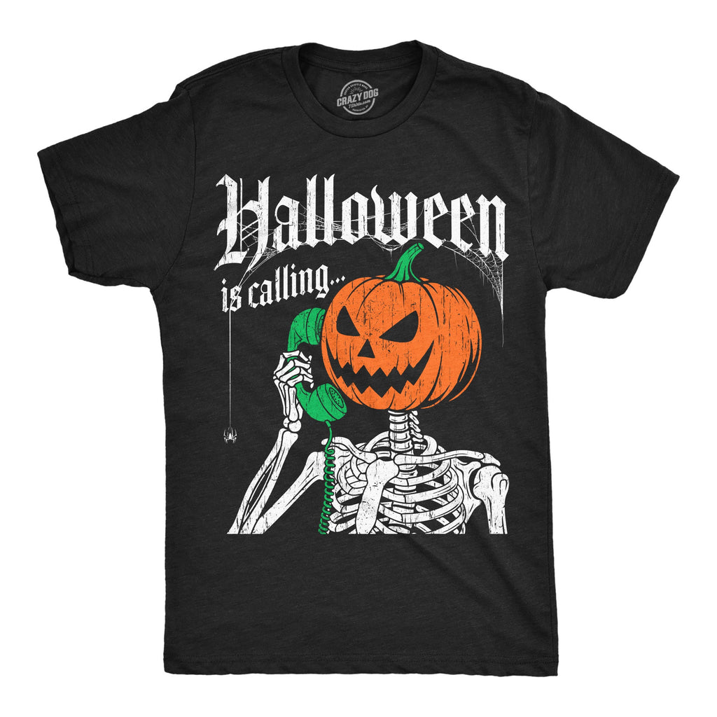 Halloween Is Calling Men's T Shirt