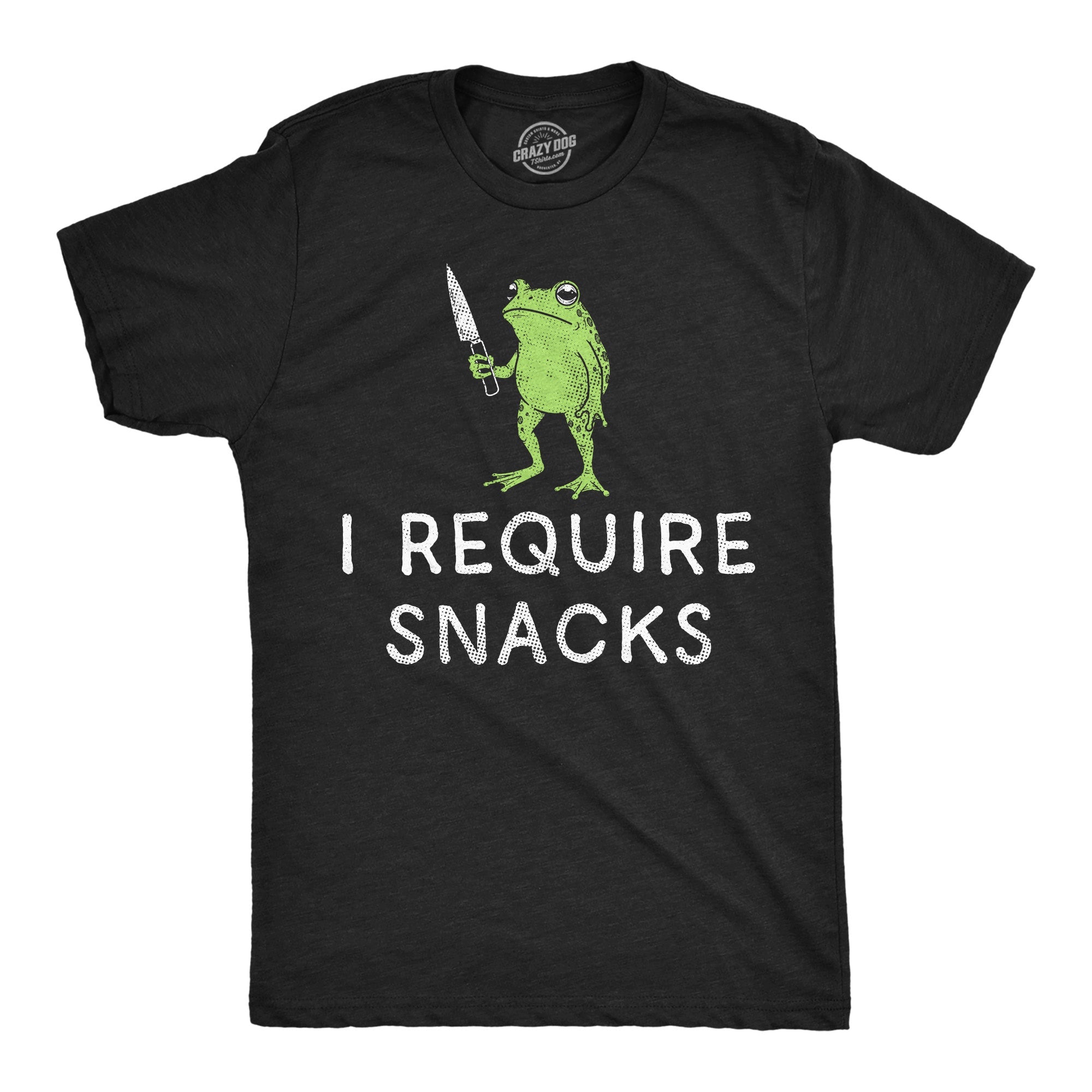 I Require Snacks Men's T Shirt