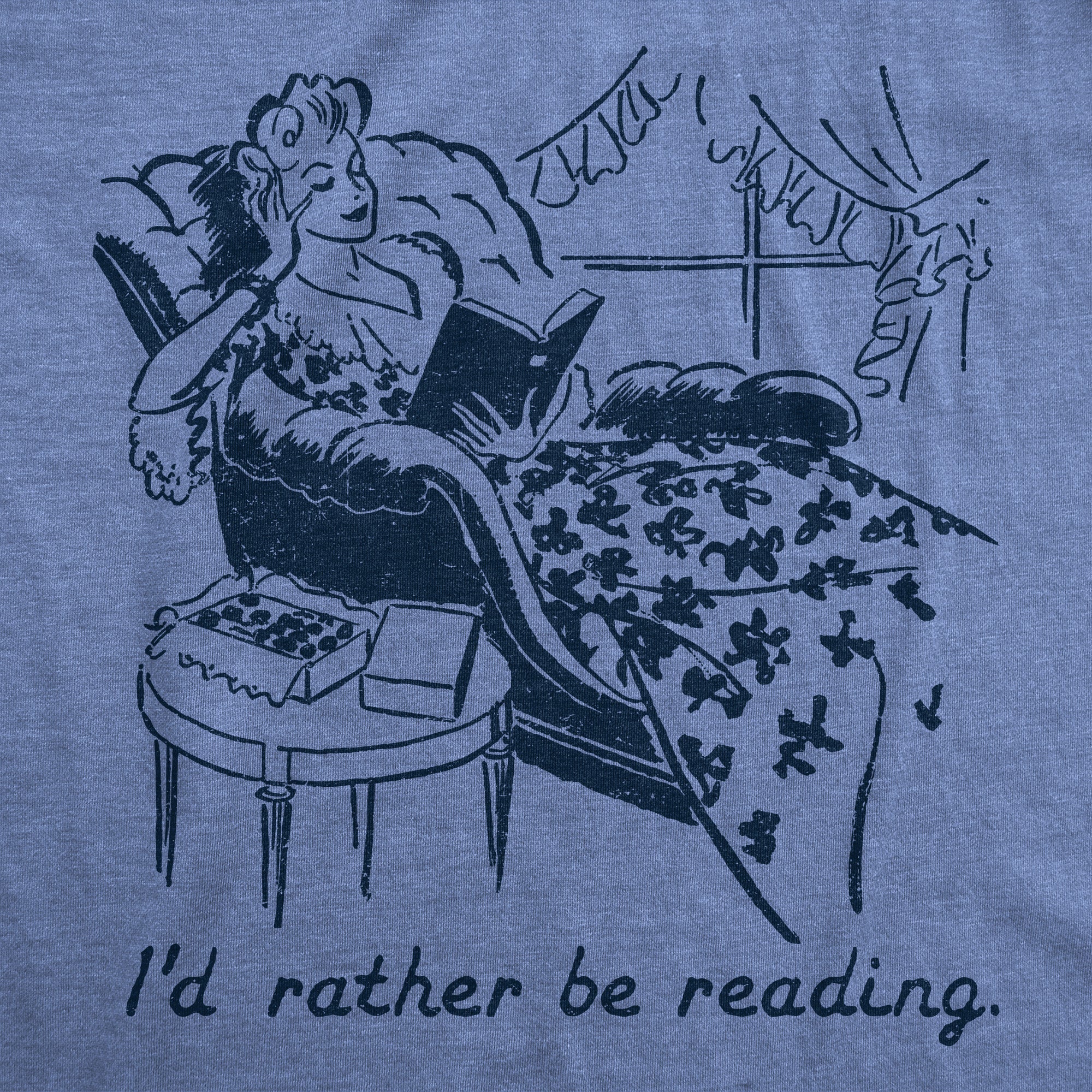 Id Rather Be Reading Women's T Shirt
