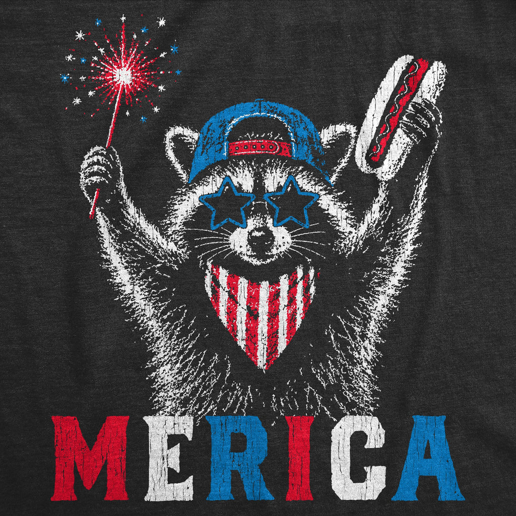 Merica Raccoon Men's T Shirt