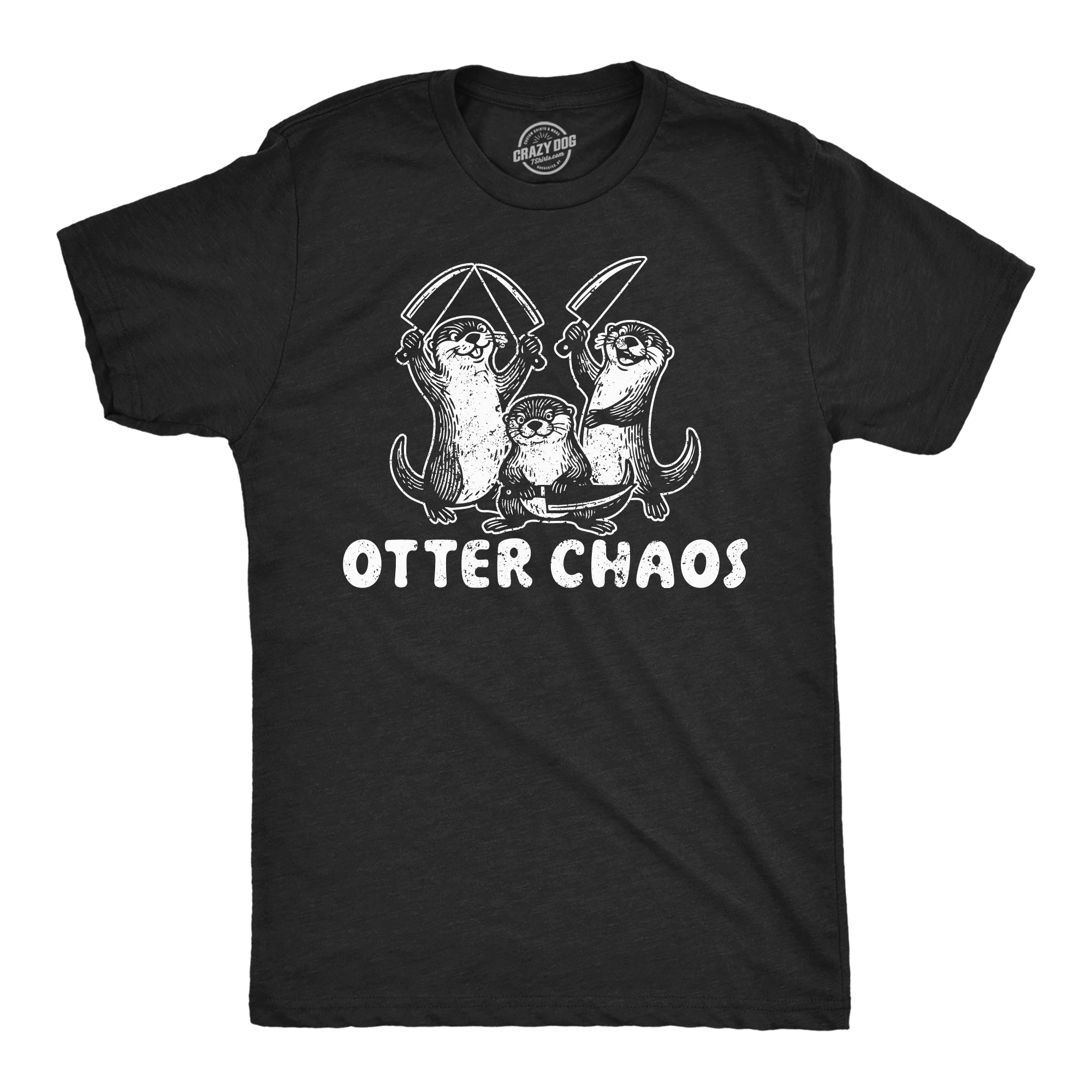 Otter Chaos Men's T Shirt