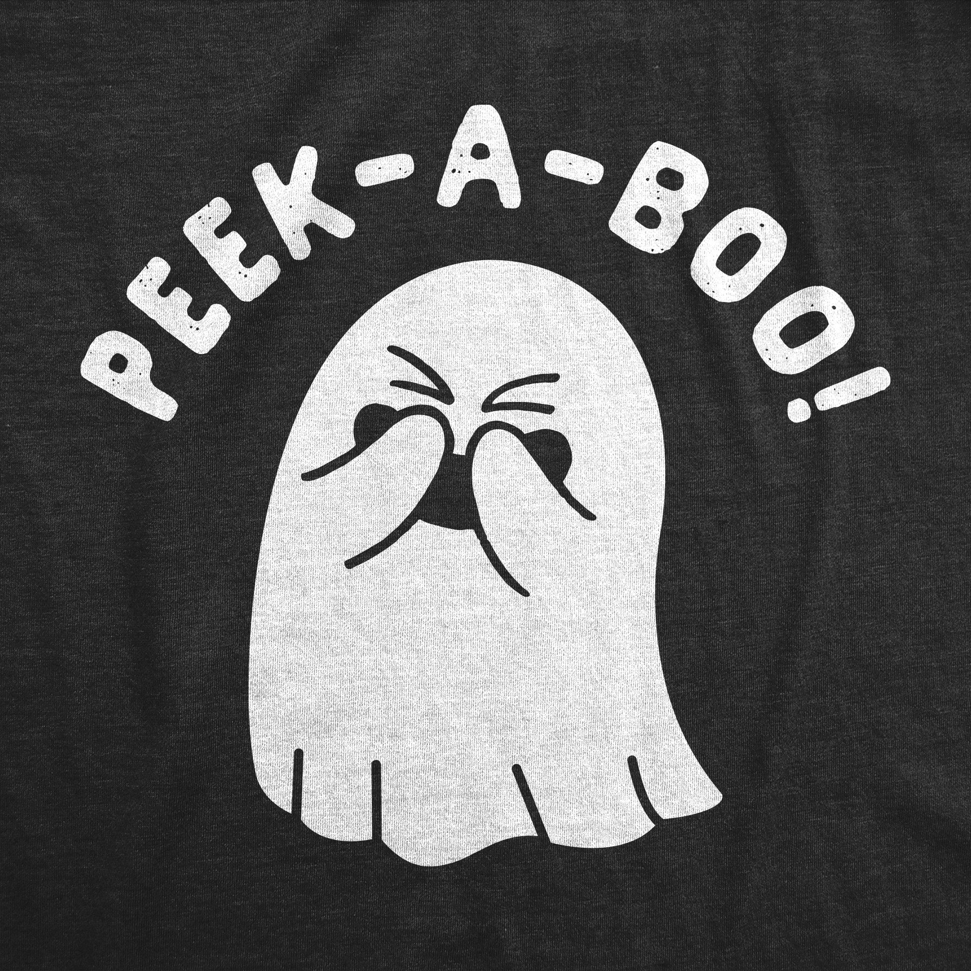 Peek A Boo Ghost Toddler T Shirt