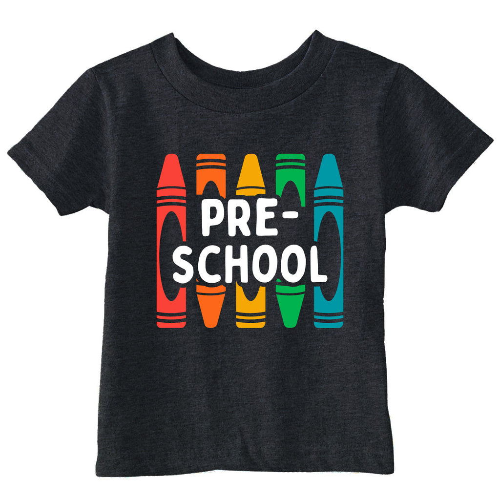 Pre School Crayons Toddler T Shirt