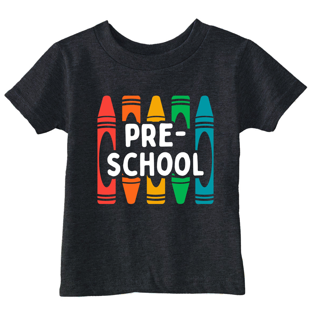 Pre School Crayons Toddler T Shirt
