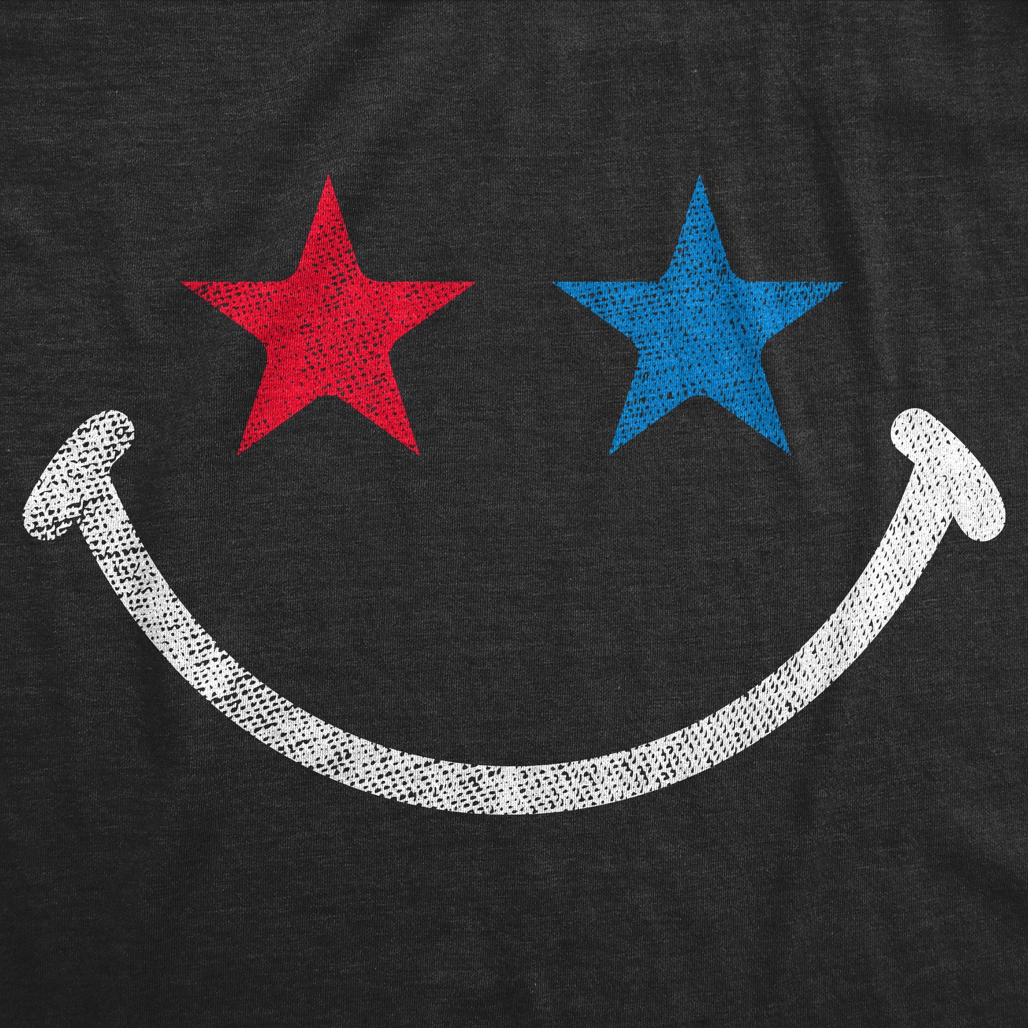 Red White And Blue Smile Men's T Shirt