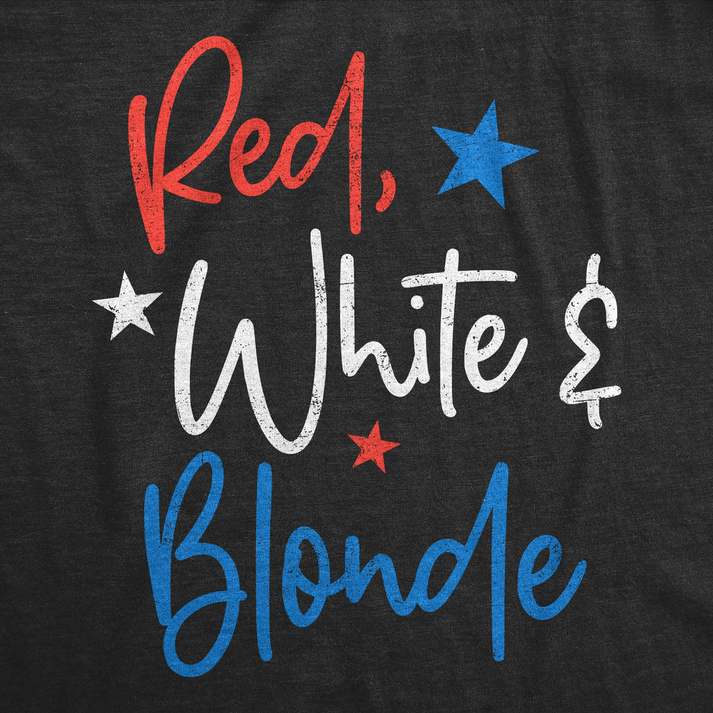 Red White And Blonde Women's T Shirt