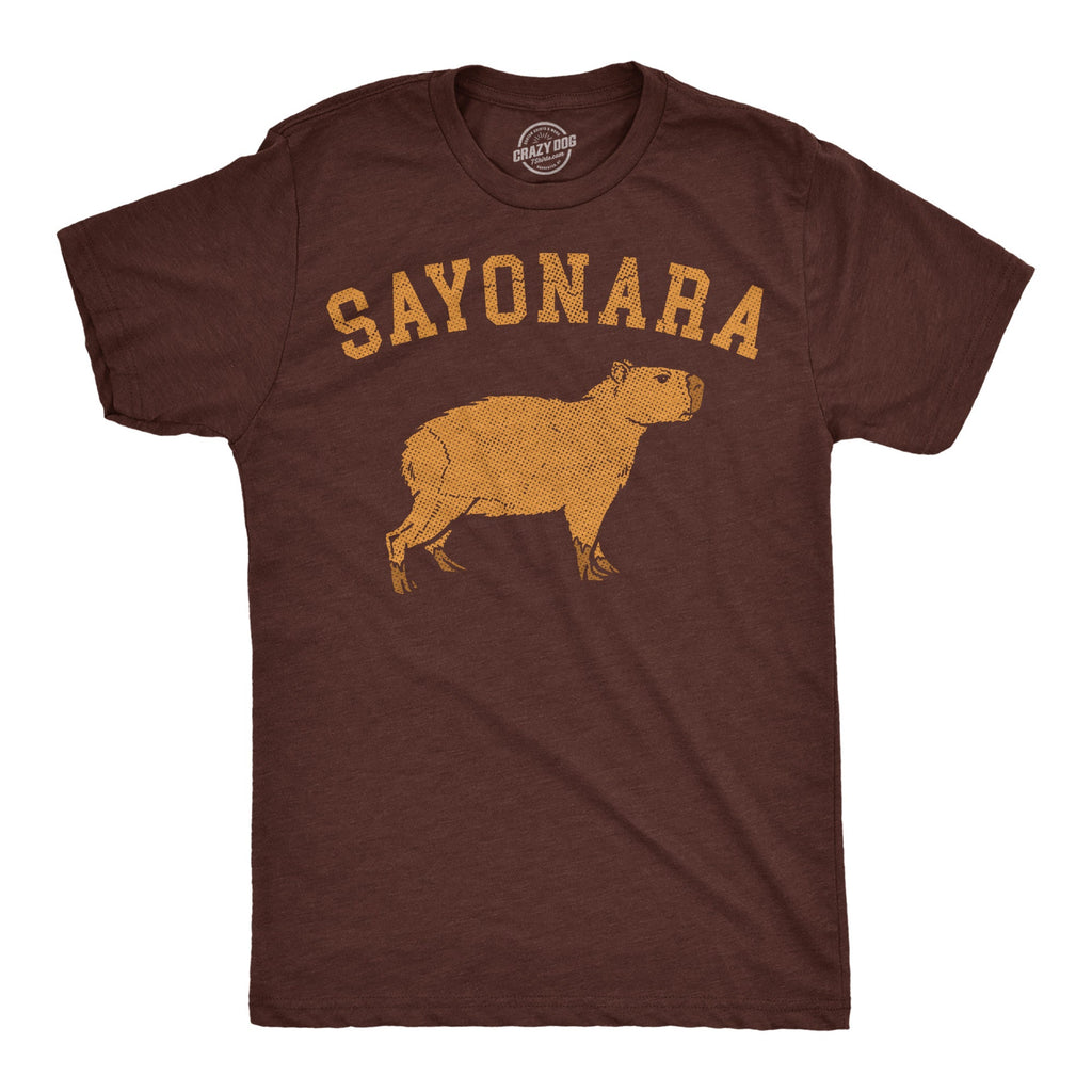 Sayonara Capybara Men's T Shirt
