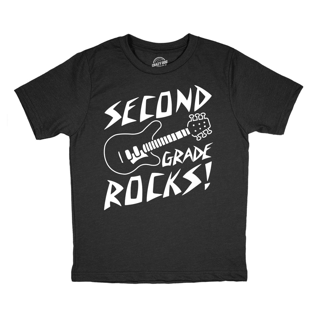 Second Grade Rocks Youth T Shirt