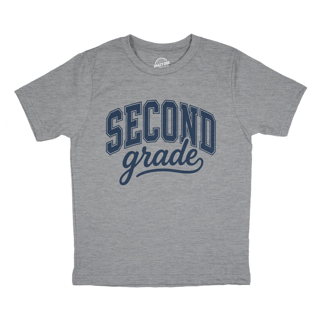 2nd Grade Varsity Letters Youth T Shirt