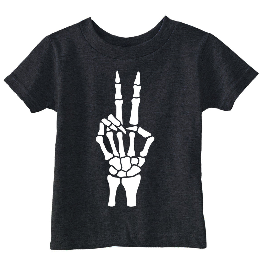 Skeleton Hand 2nd Birthday Toddler T Shirt