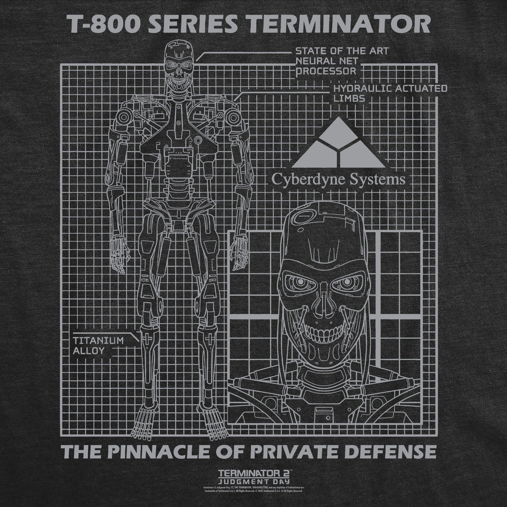 T-800 Schematic Women's T Shirt