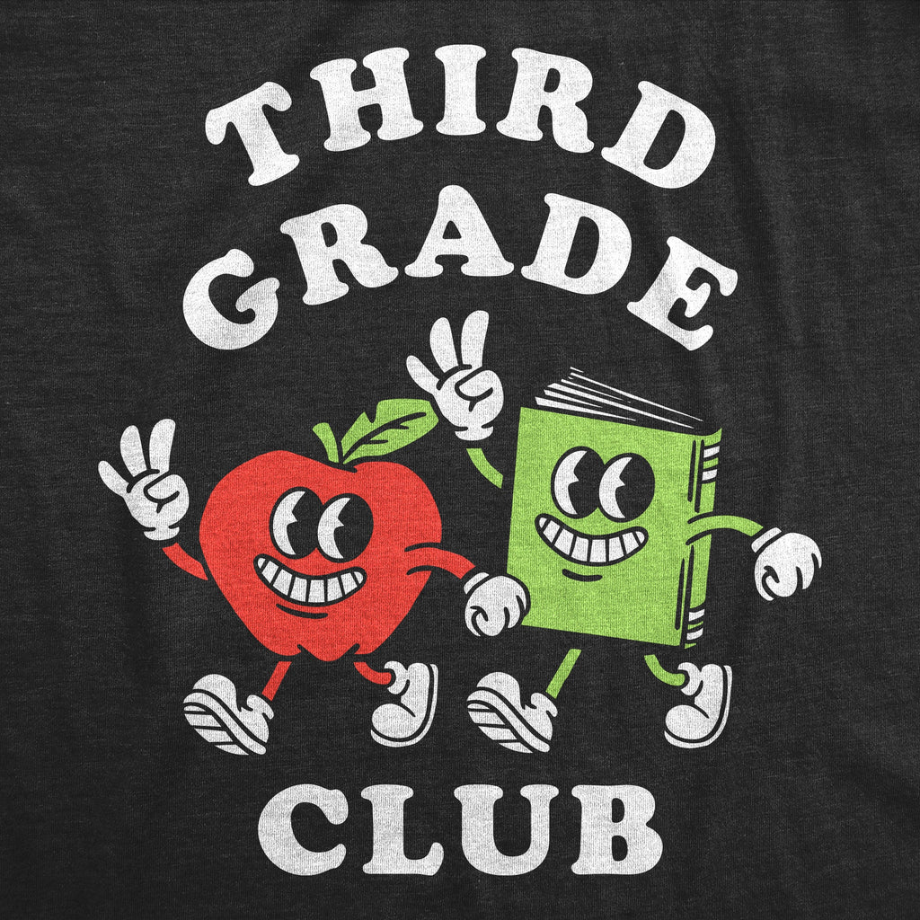 Third Grade Club Youth T Shirt