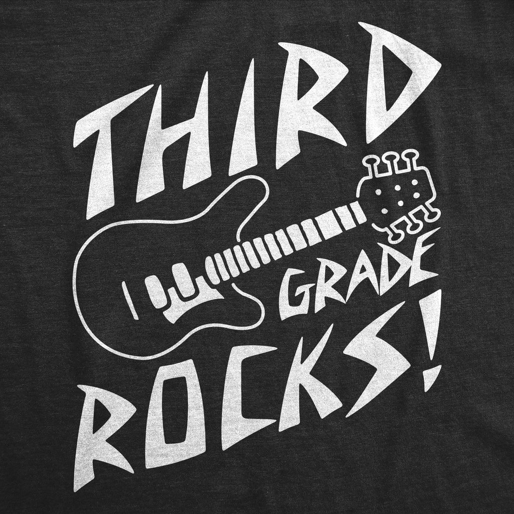 Third Grade Rocks Youth T Shirt