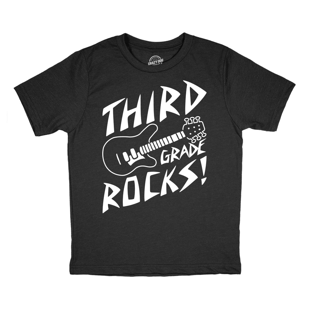 Third Grade Rocks Youth T Shirt