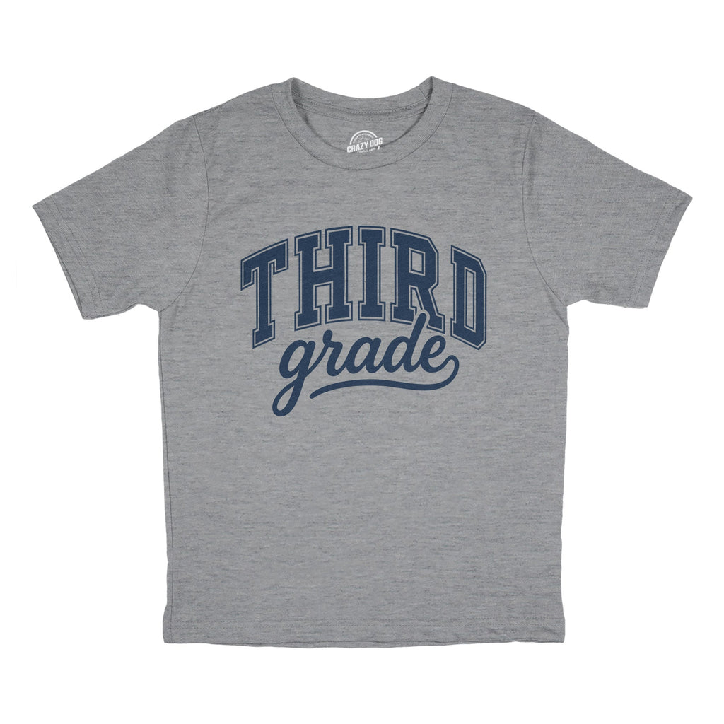 3rd Grade Varsity Letters Youth T Shirt