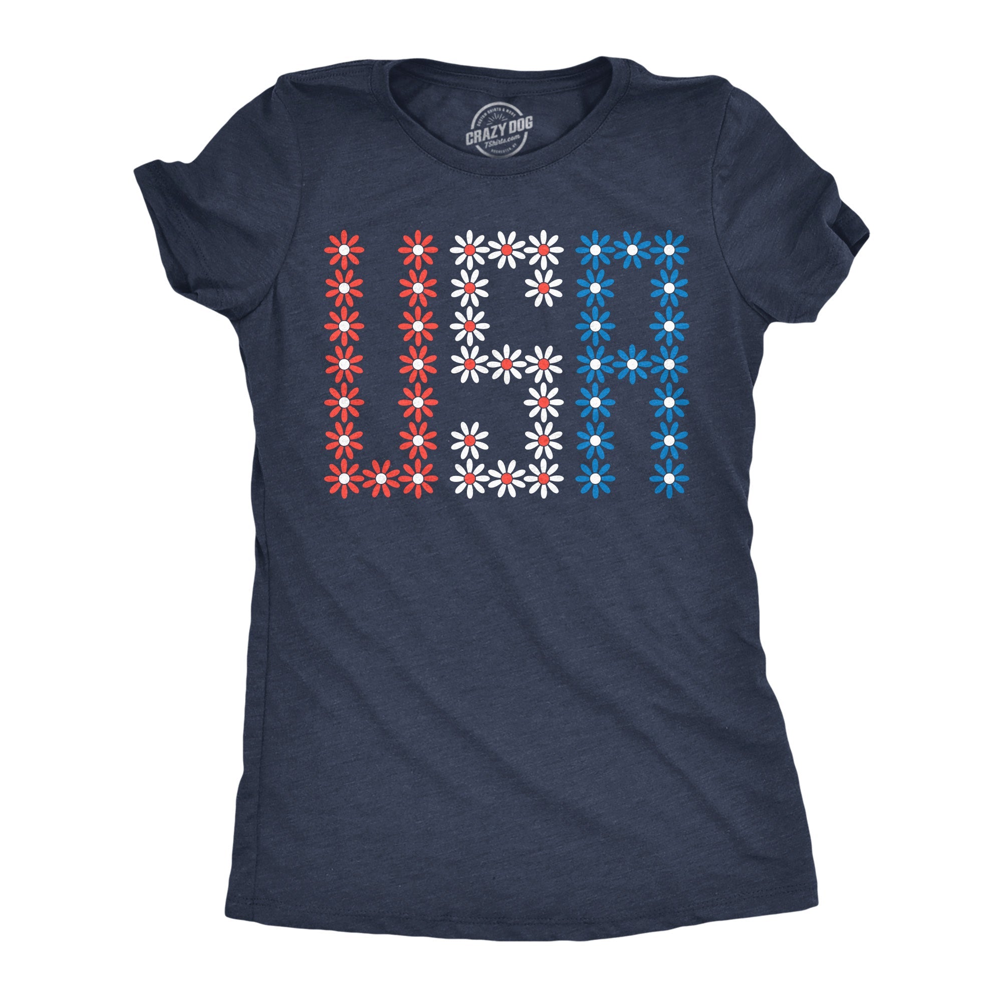 USA Daisies Women's T Shirt