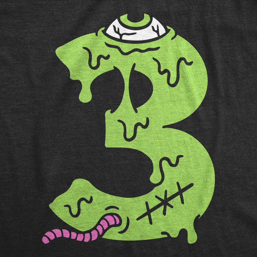 Zombie 3rd Birthday Toddler T Shirt