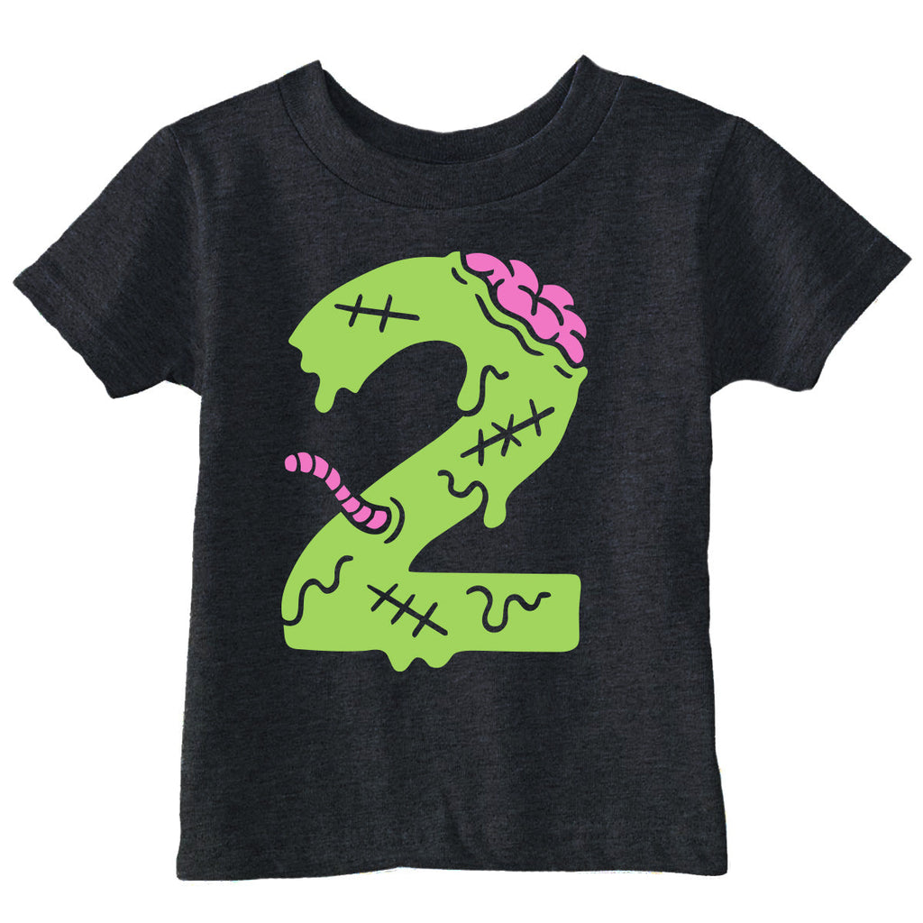 Zombie 2nd Birthday Toddler T Shirt